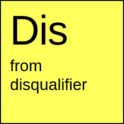 Argument from disqualifier