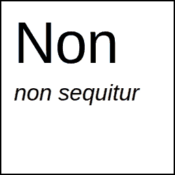 Non sequitur